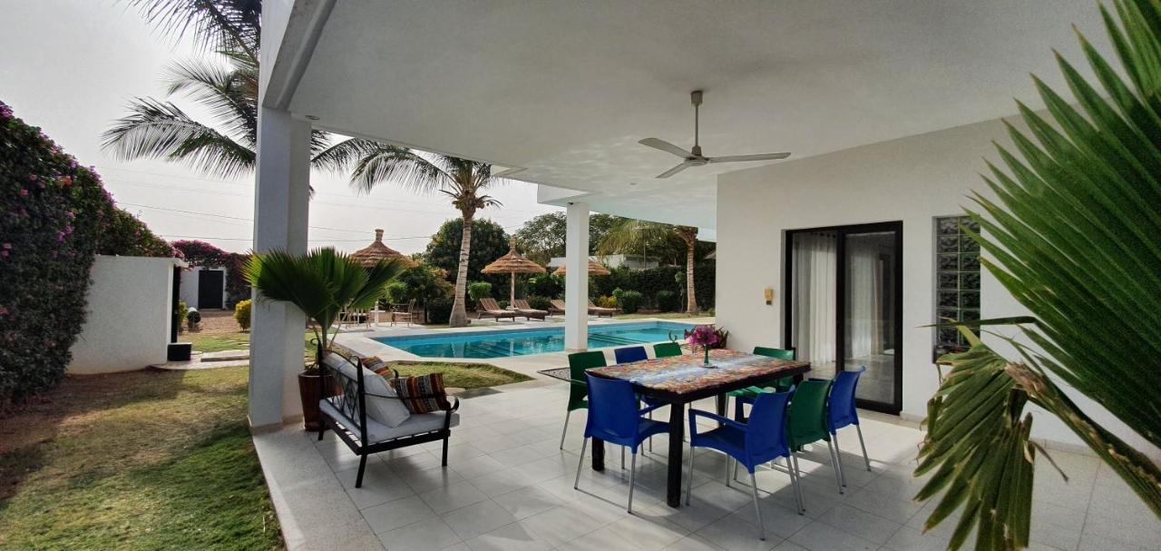 La Maison Blanche A Ngaparou, Splendide Villa Contemporaine Eksteriør bilde