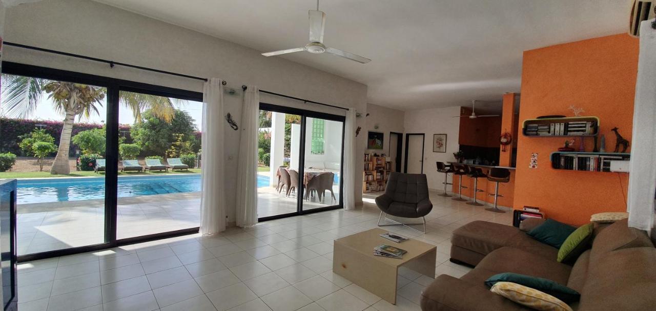 La Maison Blanche A Ngaparou, Splendide Villa Contemporaine Eksteriør bilde